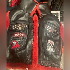 [SOLD] MORTAL DILEMMA VEGAN LEATHER VEST